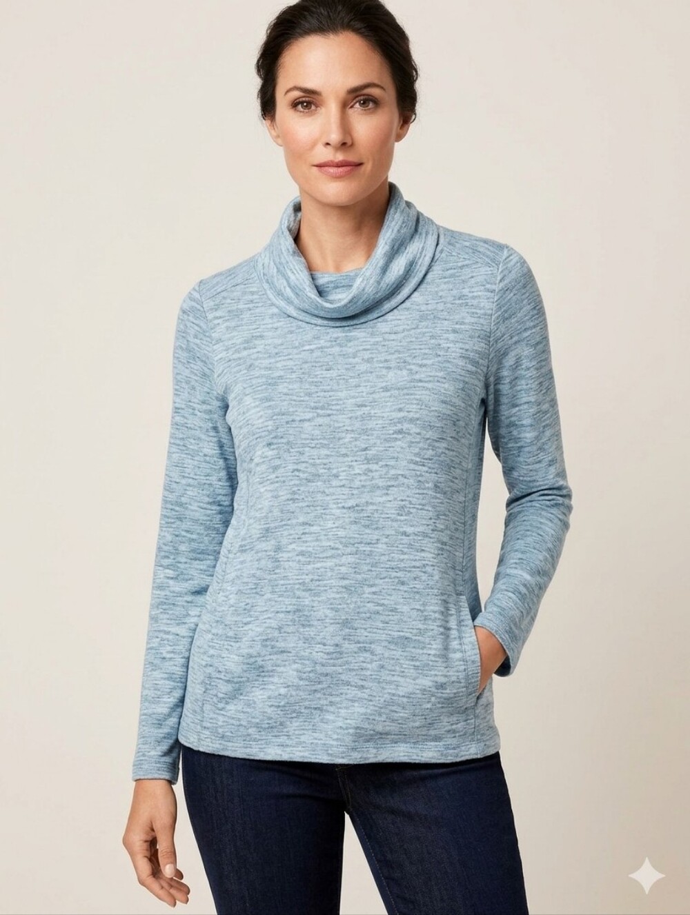T BY TALBOTS WOMENS HOODIE SIZE SMALL IN A BEAUTIFUL BLUE